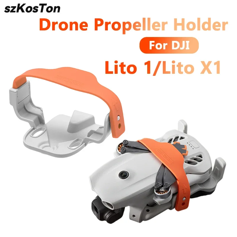 Drone Propeller Holder - ตัวยึดใบพัดสำหรับ Lito 1/Lito X1 อุปกรณ์ป้องกันใบพัดแบบยึดติด สายรัดยึดใบพัด