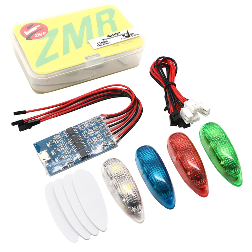 Drone Beacon Light - ZMR III ไร้สายนําทาง 1S 4 โหมดไฟ