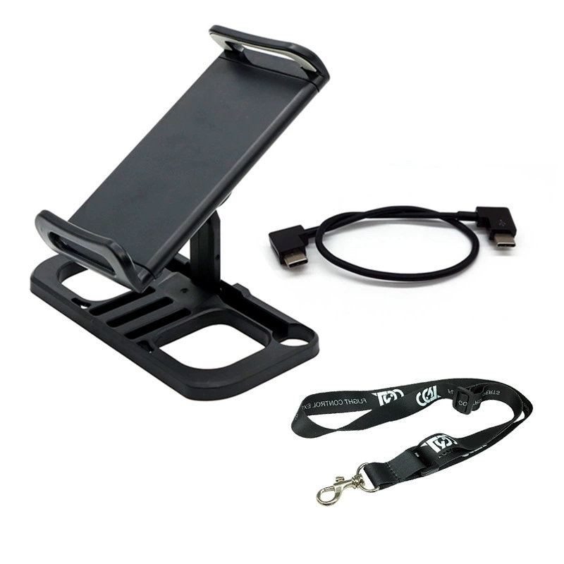 Drone Tablet Mount - รีโมทคอนโทรลแบบพับได้โทรศัพท์ผู้ถือแท็บเล็ตสําหรับ DJI Mavic 3/MINI 4Pro/Air 2