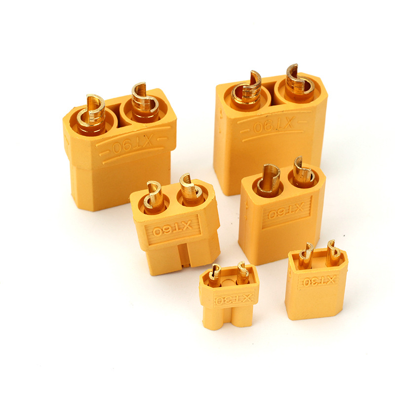 1/2/5/10ชิ้น XT60 XT-60ตัวผู้ต - Drone Battery Adapter บทวิจารณ์และราคา