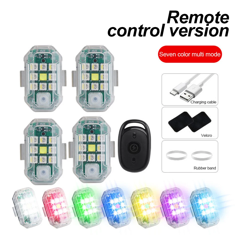รีโมทคอนโทรลไร้สาย LED เครื่อง - Drone Strobe Light บทวิจารณ์และราคา