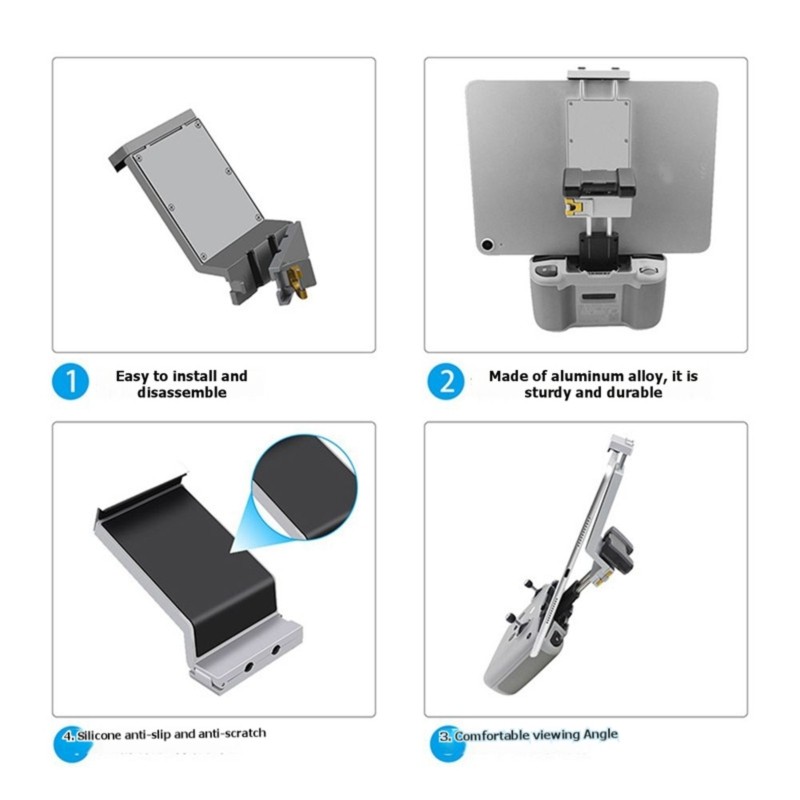 ขาตั้งรีโมทคอนโทรลโดรน B27B อล - Drone Tablet Mount บทวิจารณ์และราคา