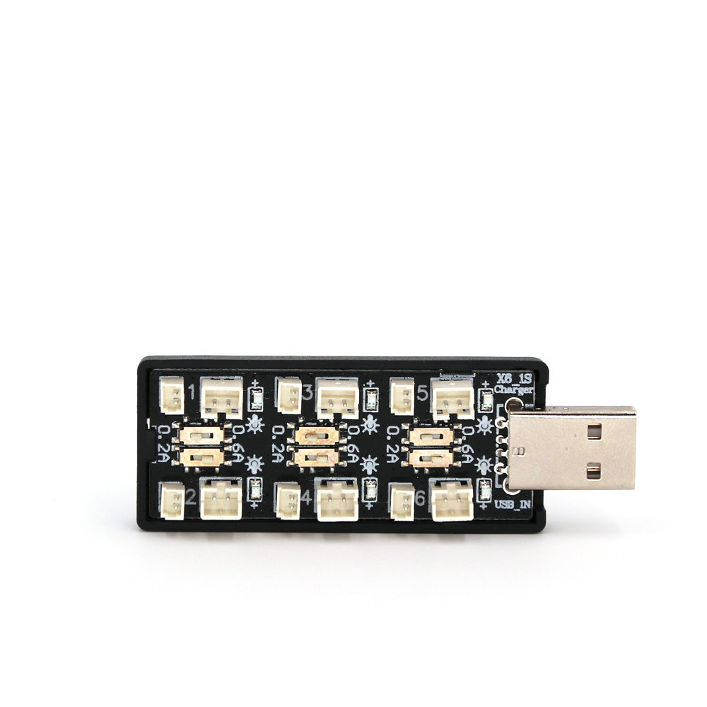 6CH USB 1S LiPo/LiHv 3.7 V/4.2 - Drone Power Bank บทวิจารณ์และราคา