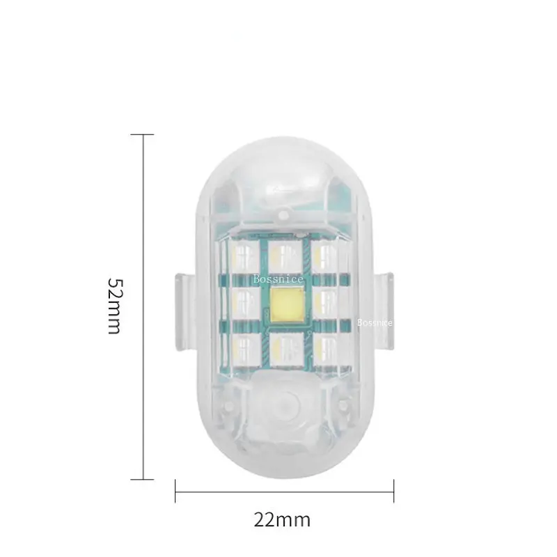 1/2 ชิ้นไร้สาย LED Strobe Ligh - Drone Strobe Light บทวิจารณ์และราคา