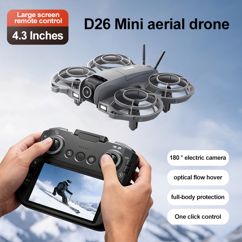โดรน D26 4K ถ่ายภาพทางอากาศ HD - Drone Battery Adapter บทวิจารณ์และราคา