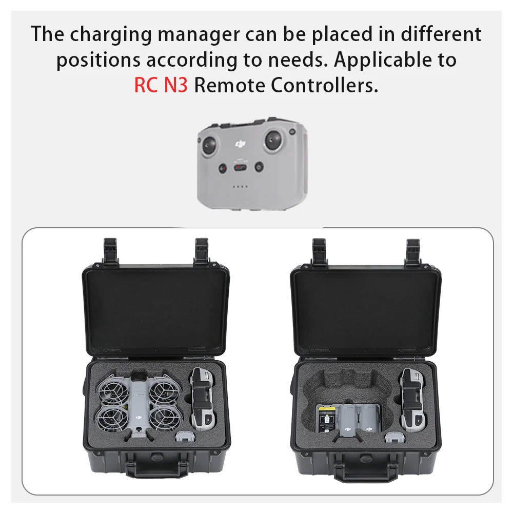 กล่องนิรภัยแบบพกพาสำหรับ DJI N - Drone Hard Shell Case บทวิจารณ์และราคา