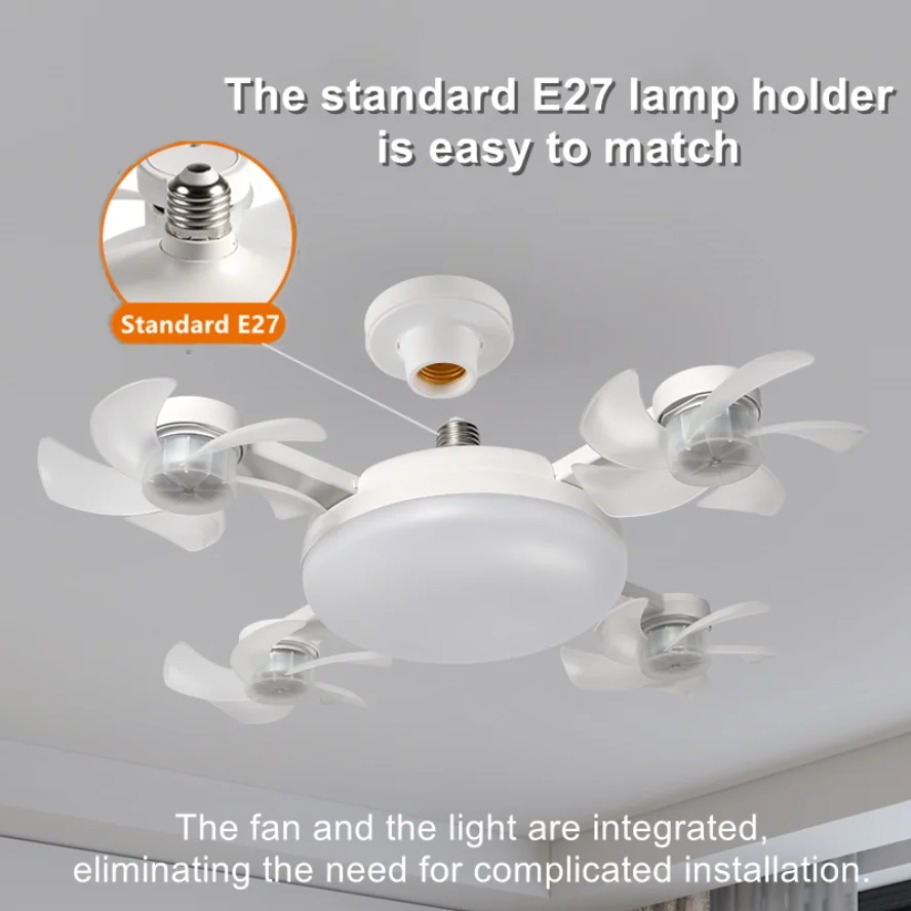 พัดลมเพดานพร้อมไฟ รุ่น E27 3/4 - Drone Beacon Light บทวิจารณ์และราคา