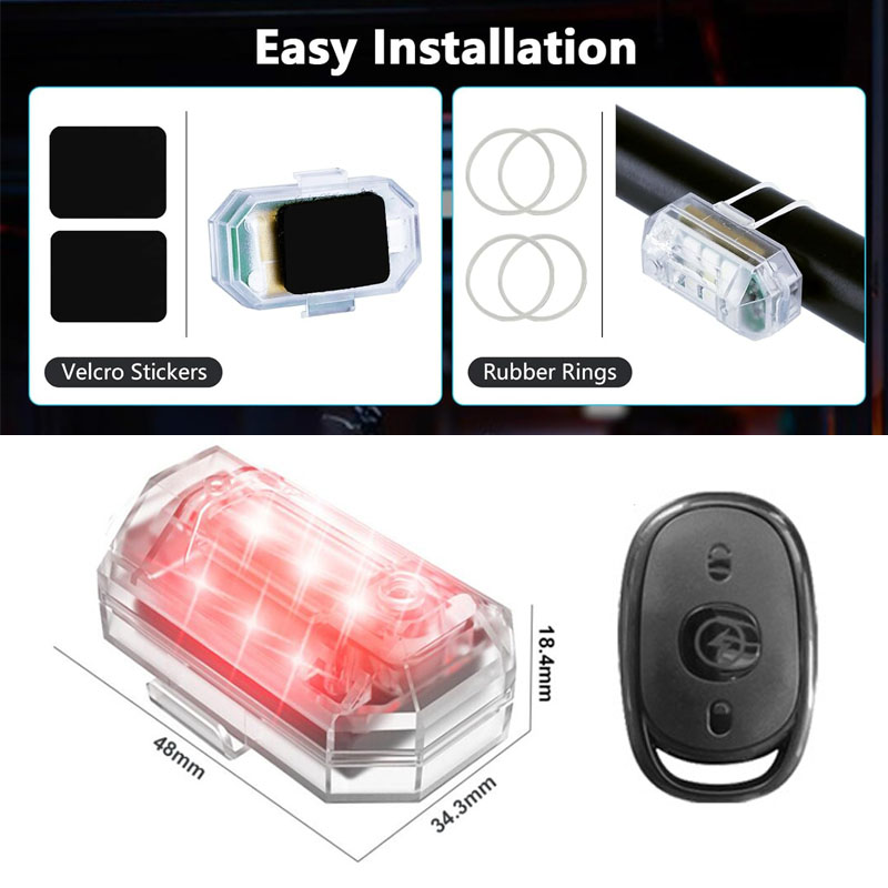 ไร้สาย LED Drone Strobe Light  - Drone Strobe Light บทวิจารณ์และราคา