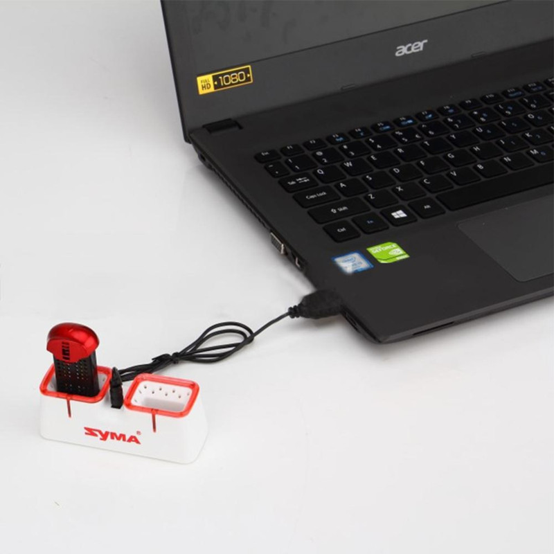 เครื่องชาร์จ USB แบบเร็วคู่สำห - Drone Battery Adapter บทวิจารณ์และราคา