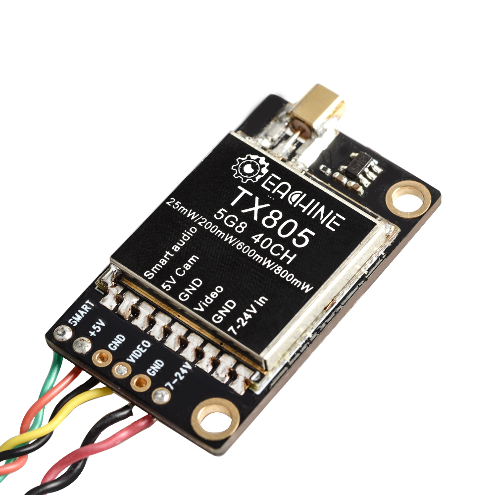 Eachine TX805 VTX 5.8G 40CH 25 - Drone Beacon Light บทวิจารณ์และราคา