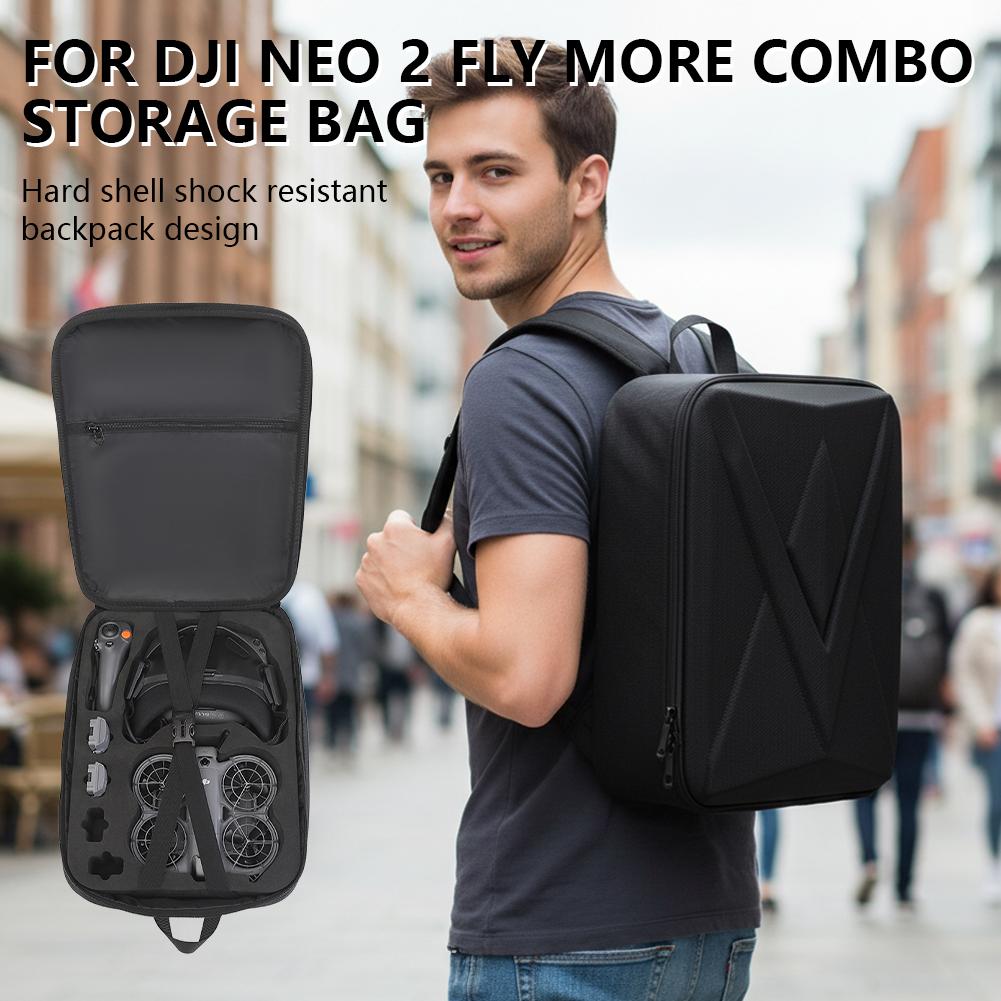 กระเป๋าเป้แข็งสำหรับ DJI NEO 2 - Drone Carrying Case บทวิจารณ์และราคา